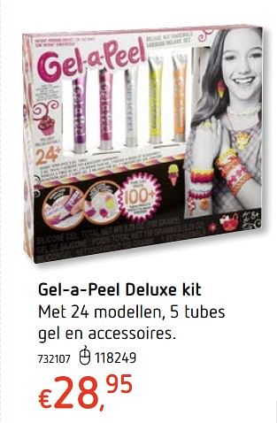 Promoties Gel-a-peel deluxe kit - Gel-a-Peel - Geldig van 12/12/2018 tot 31/12/2018 bij Dreamland