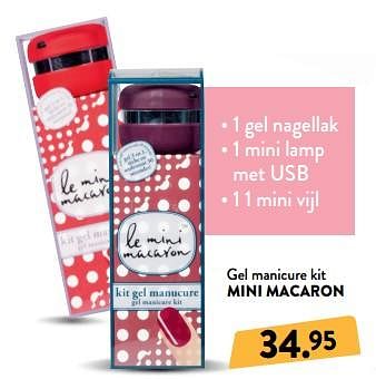 Promoties Mini macaron - Le Mini Macaron - Geldig van 05/12/2018 tot 01/01/2019 bij DI