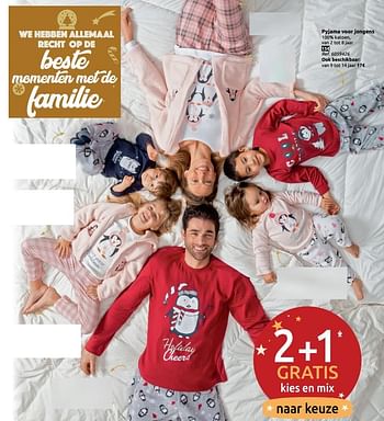 Promotions Pyjama voor jongens - Produit maison - Carrefour  - Valide de 05/12/2018 à 31/12/2018 chez Carrefour