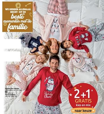 Promotions Pyjama voor meisjes - Produit maison - Carrefour  - Valide de 05/12/2018 à 31/12/2018 chez Carrefour