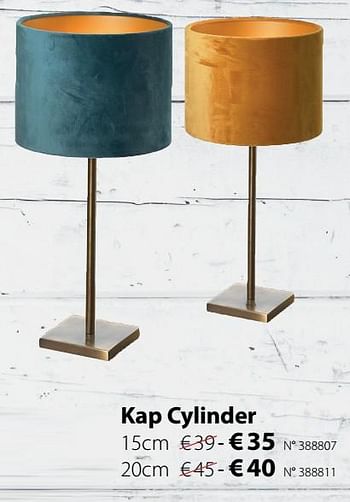 Promotions Kap cylinder - Produit maison - Unikamp - Valide de 03/12/2018 à 06/01/2019 chez Unikamp