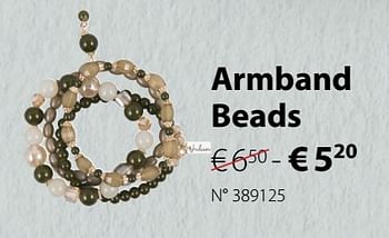 Promotions Armband beads - Produit maison - Unikamp - Valide de 03/12/2018 à 06/01/2019 chez Unikamp