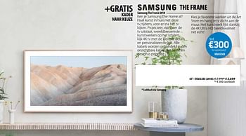 Promoties Samsung the frame 2018 ue65ls03 - Samsung - Geldig van 03/12/2018 tot 31/12/2018 bij Expert