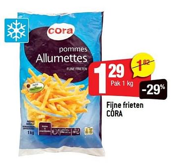 Promoties Fijne frieten cora - Huismerk - Smatch - Geldig van 12/12/2018 tot 19/12/2018 bij Smatch