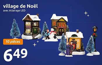 Promoties Village de noël - Huismerk - Action - Geldig van 12/12/2018 tot 18/12/2018 bij Action