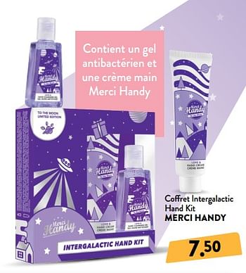 Promotions Coffret intergalactic hand kit merci handy - Merci Handy - Valide de 05/12/2018 à 01/01/2019 chez DI
