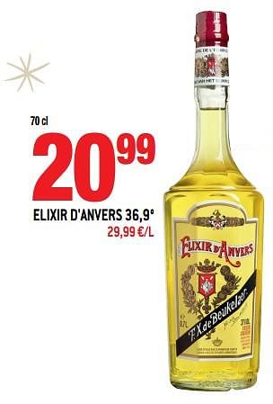 Promoties Elixir d`anvers 36,9° - Elixir d'Anvers - Geldig van 12/12/2018 tot 31/12/2018 bij Smatch