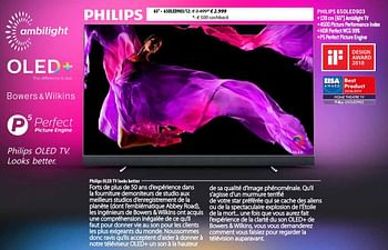 Promotions Philips oled tv 65oled903-12 - Philips - Valide de 03/12/2018 à 31/12/2018 chez Exellent