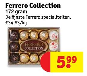 Promotions Ferrero collection - Ferrero - Valide de 11/12/2018 à 23/12/2018 chez Kruidvat