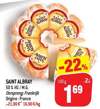 Promoties Saint albray - Huismerk - Match - Geldig van 12/12/2018 tot 19/12/2018 bij Match