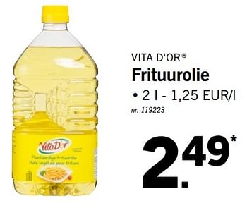 Vita d'or frituurolie