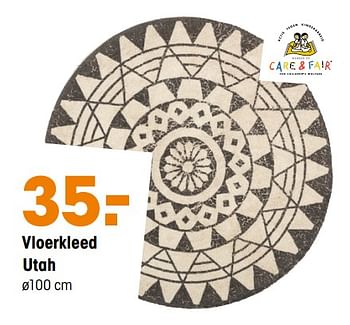 Promoties Vloerkleed utah - Huismerk - Kwantum - Geldig van 17/12/2018 tot 30/12/2018 bij Kwantum