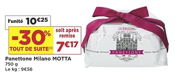 Promotions Panettone milano motta - Motta - Valide de 11/12/2018 à 24/12/2018 chez Super Casino