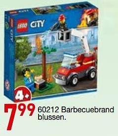 Promoties 60212 barbecuebrand blussen - Lego - Geldig van 08/12/2018 tot 31/12/2018 bij Eurosport Belgium