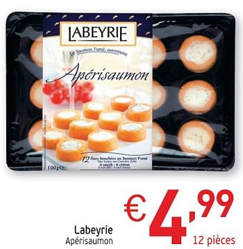Promoties Labeyrie apérisaumon - Labeyrie - Geldig van 18/12/2018 tot 24/12/2018 bij Intermarche
