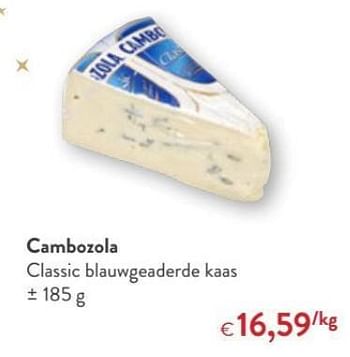 Promoties Cambozola classic blauwgeaderde kaas - Cambozola - Geldig van 14/12/2018 tot 31/12/2018 bij OKay