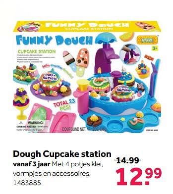 Promoties Dough cupcake station - Art kids - Geldig van 17/12/2018 tot 26/12/2018 bij Intertoys