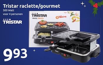 Tristar Tristar raclette-gourmet - Promotie Action