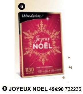 Promotion Trafic Joyeux Noel Wonderbox Sports Loisirs Valide Jusqua 4 Promobutler