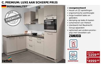Promotions Voorgemonteerd - Produit maison - Zelfbouwmarkt - Valide de 08/01/2019 à 04/02/2019 chez Zelfbouwmarkt