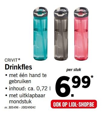 Afleiding Burgerschap hardware Crivit Crivit drinkfles - Promotie bij Lidl