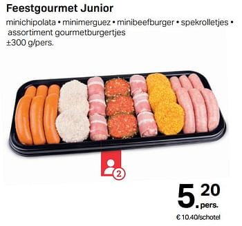 Promoties Feestgourmet junior - Huismerk - Buurtslagers - Geldig van 11/01/2019 tot 17/01/2019 bij Buurtslagers