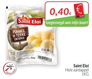 Promotions Saint eloi hele aardappel - Saint Eloi - Valide de 02/01/2019 à 31/01/2019 chez Intermarche