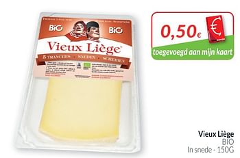 Promoties Vieux liège bio - Vieux Liège - Geldig van 02/01/2019 tot 31/01/2019 bij Intermarche