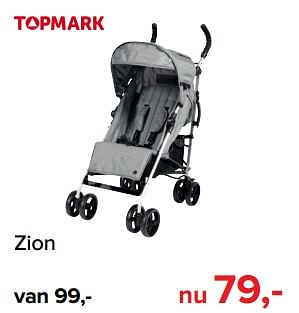 Promoties Zion - Topmark - Geldig van 03/01/2019 tot 26/01/2019 bij Baby-Dump