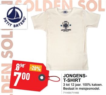 Promotions Jongens-t-shirt - Produit maison - Trafic  - Valide de 02/01/2019 à 31/01/2019 chez Trafic