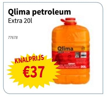 Promoties Qlima petroleum extra - Qlima  - Geldig van 03/01/2019 tot 18/01/2019 bij Cevo Market