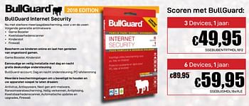 Promoties Bullguard internet security - Bullguard - Geldig van 03/01/2019 tot 31/01/2019 bij Compudeals