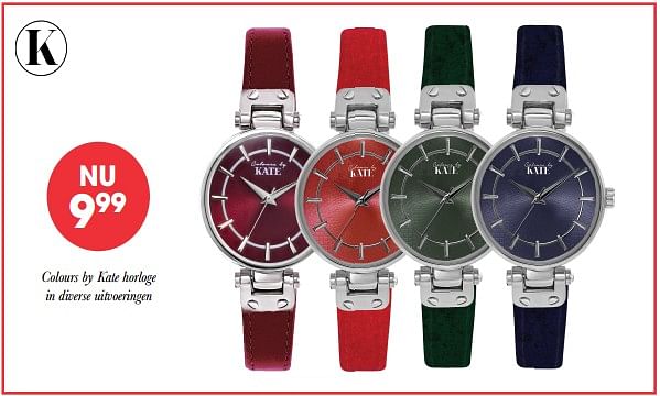 Colours by kate discount horloge