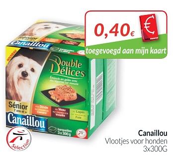 Promoties Canaillou vlootjes voor honden - Canaillou - Geldig van 02/01/2019 tot 31/01/2019 bij Intermarche