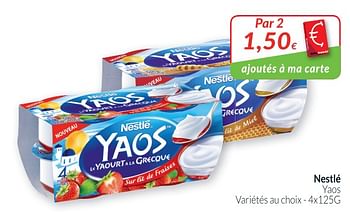 Promotions Nestlé yaos - Nestlé - Valide de 02/01/2019 à 31/01/2019 chez Intermarche