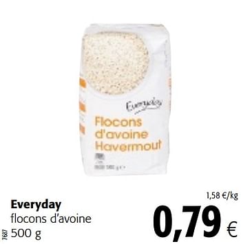 Flocons d'avoine - Everyday - 500g