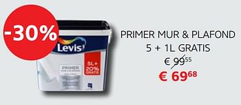 Promoties Primer mur + plafond - Levis - Geldig van 03/01/2019 tot 31/01/2019 bij Disco G.V.
