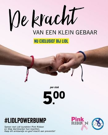 Promoties #lidlpowerbump - Huismerk - Lidl - Geldig van 14/01/2019 tot 19/01/2019 bij Lidl