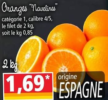 Promoties Oranges navelines - Huismerk - Norma - Geldig van 09/01/2019 tot 15/01/2019 bij Norma