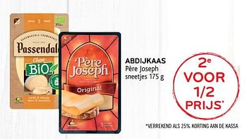 Promoties Abdijkaas père joseph sneetjes - Père Joseph - Geldig van 16/01/2019 tot 29/01/2019 bij Alvo