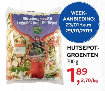 Promoties Hutsepotgroenten - Gourmet Greens - Geldig van 16/01/2019 tot 29/01/2019 bij Alvo