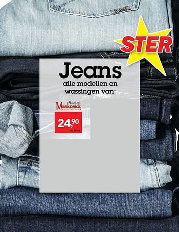 Promoties Jeans - Alexander Maskovick - Geldig van 16/01/2019 tot 29/01/2019 bij Makro