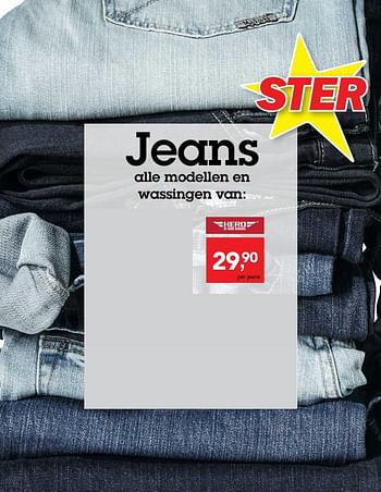 Promoties Jeans - Hero by John Medoox - Geldig van 16/01/2019 tot 29/01/2019 bij Makro
