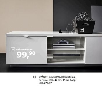 nep voor mij wapenkamer Huismerk - Ikea Byas tv-meubel - Promotie bij Ikea