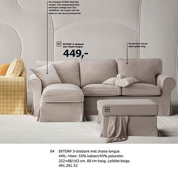 Huismerk - Ikea met chaise longue - bij Ikea