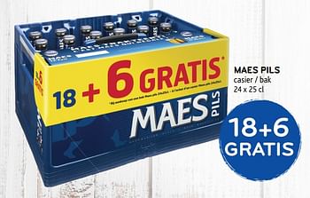 Promoties Maes pils - Maes - Geldig van 16/01/2019 tot 29/01/2019 bij Alvo