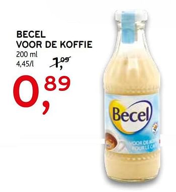 Promoties Becel voor de koffie - Becel - Geldig van 09/01/2019 tot 22/01/2019 bij C&B