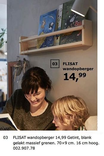 Huismerk - Ikea Flisat - Promotie bij Ikea