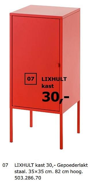 Promoties Lixhult kast - Huismerk - Ikea - Geldig van 23/11/2018 tot 31/07/2019 bij Ikea