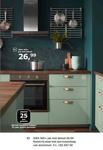 Promoties Ikea 365+ pot met deksel - Huismerk - Ikea - Geldig van 23/11/2018 tot 31/07/2019 bij Ikea